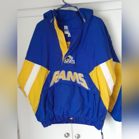 Los Angeles Rams Anorak Starter Jacket - Picture 2 of 3